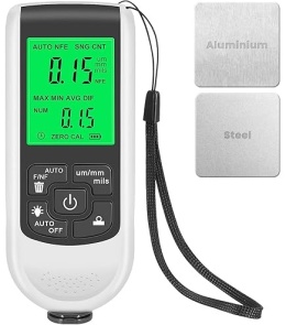 MIERNIK TESTER CZUJNIK GRUBOŚCI LAKIERU LCD HW-300PRO V2